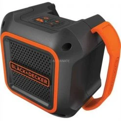 Lautsprecher Boxen BLACK+DECKER 18 V Bluetooth-Lautsprecher (schwarz/orange, Bluetooth, Klinke) -Lautsprecher Verkäufe BLACK DECKER 18 V Bluetooth Lautsprecher@@9wfxdb00 2
