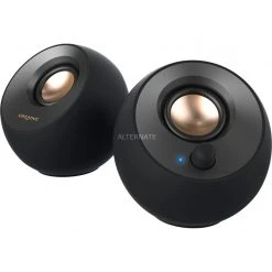 Lautsprecher Boxen Creative Pebble Plus, Lautsprecher (schwarz, Klinke, USB) -Lautsprecher Verkäufe Creative Pebble Plus Lautsprecher@@kvzckg 2