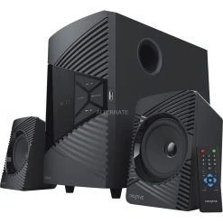 Lautsprecher Sets Creative SBS E2500, Lautsprecher (schwarz, AUX, USB, Bluetooth)