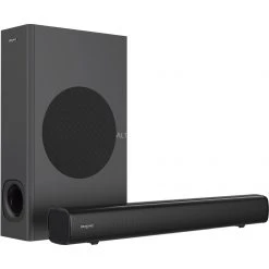 Lautsprecher Boxen Creative Stage, Soundbar (schwarz, HDMI (ARC), Optisch)