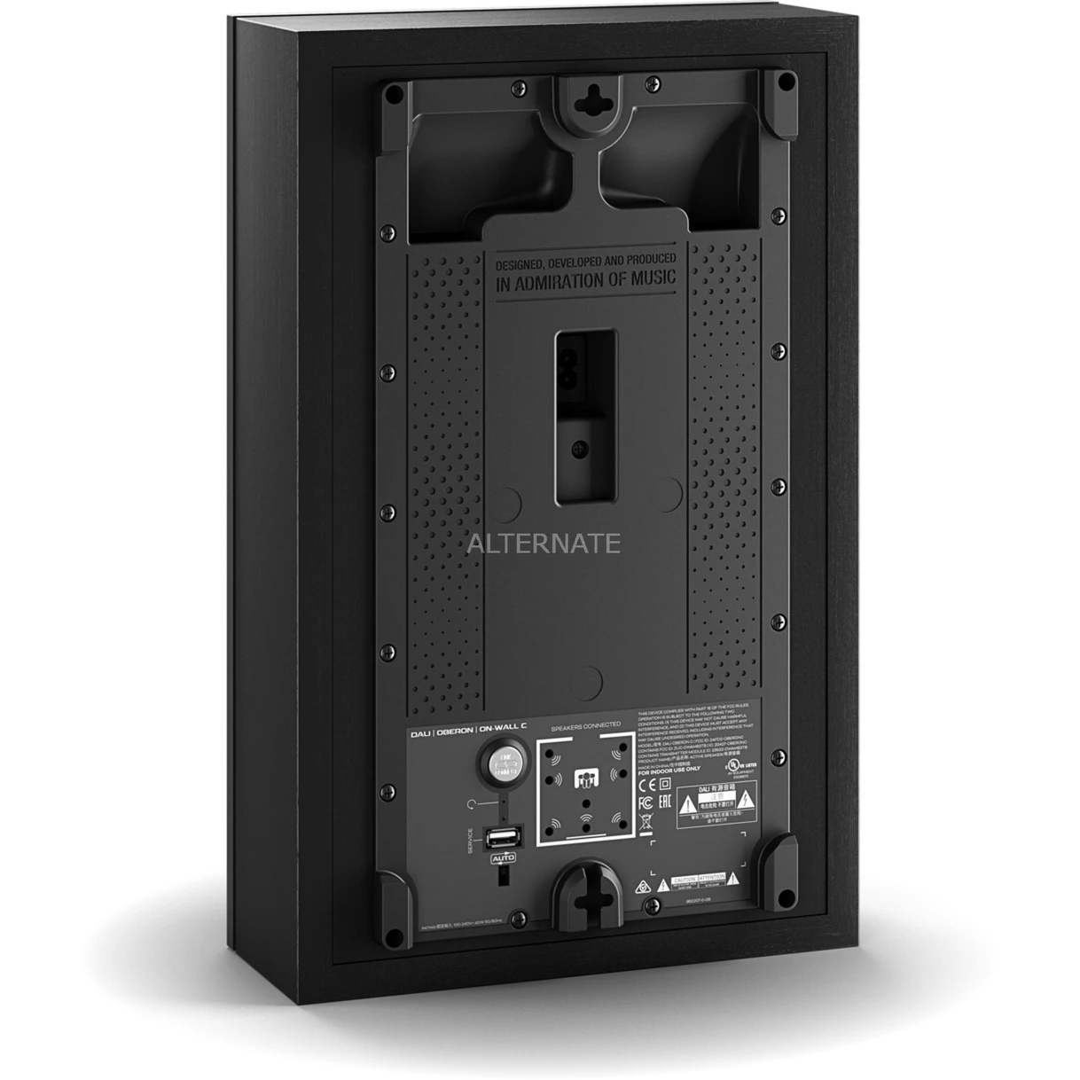 Lautsprecher Boxen DALI OBERON ON-WALL C, Lautsprecher (schwarz, Einzellautsprecher) 7 Lautsprecher Boxen DALI OBERON ON-WALL C, Lautsprecher (schwarz, Einzellautsprecher) – Bild 5