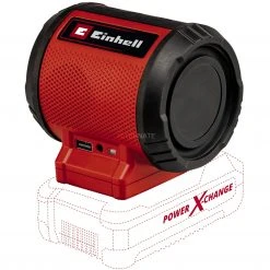 Lautsprecher Boxen Einhell TC-SR 18 Li BT, Lautsprecher (rot, Bluetooth, AUX, USB)