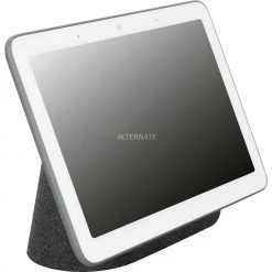Smart Speaker Google Nest Hub, Lautsprecher (anthrazit, WLAN, Bluetooth, Touchscreen)
