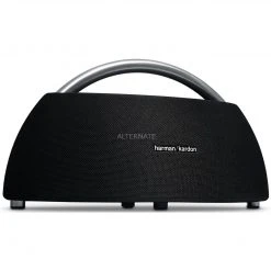 Lautsprecher Boxen Harman/Kardon Go + Play, Lautsprecher (schwarz, Bluetooth, Klinke)