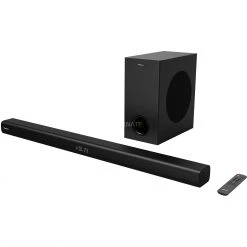Lautsprecher Boxen Hisense HS218, Soundbar (schwarz, Bluetooth, HDMI, Klinke)