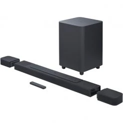 Smart Speaker JBL Bar 1000, Soundbar (schwarz, Chromecast, Dolby Atmos)