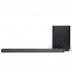 Lautsprecher Boxen JBL Bar 5.1 Surround, Soundbar (schwarz, Bluetooth, WLAN, HDMI, Optisch)