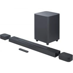 Smart Speaker JBL Bar 800, Soundbar (schwarz, Chromecast, Dolby Atmos)