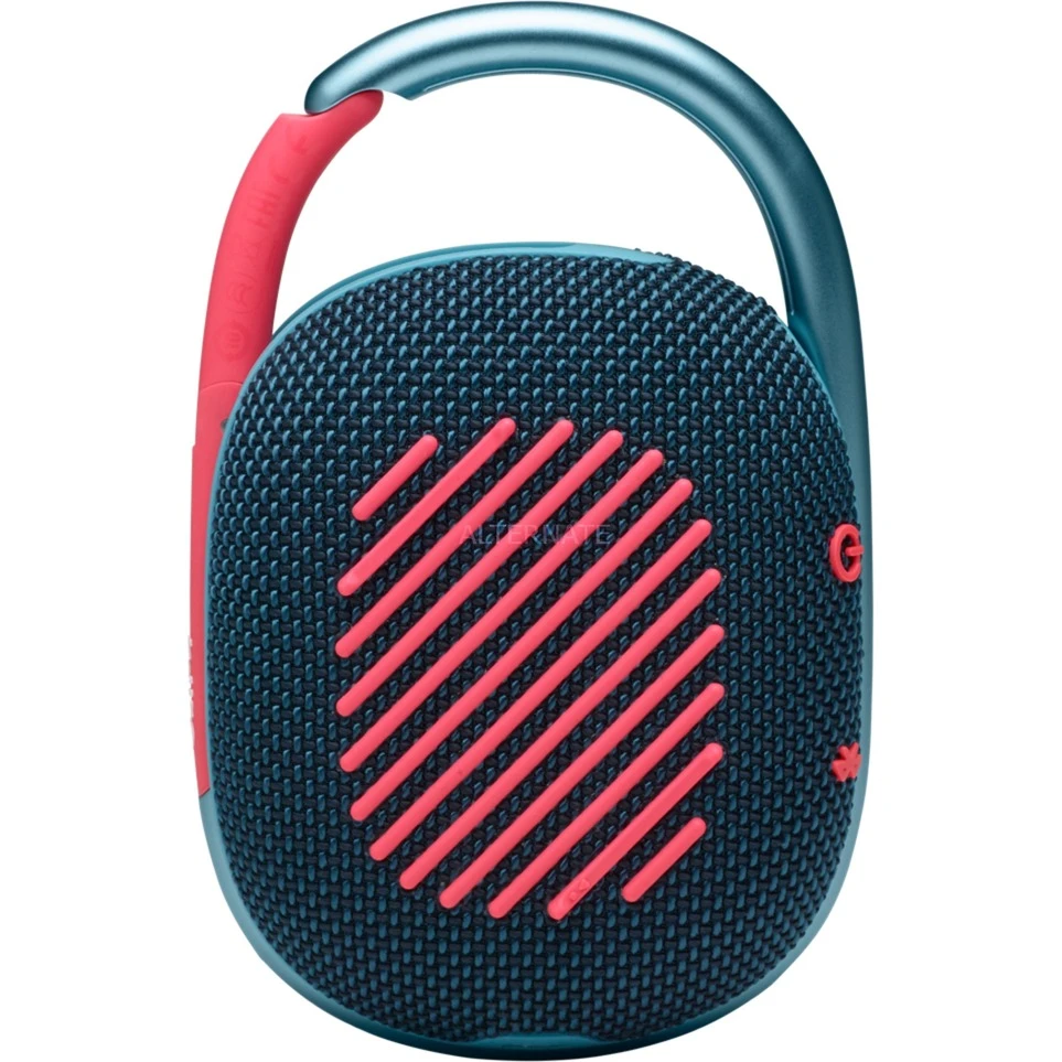 Lautsprecher Boxen JBL Clip 4, Lautsprecher (blau/rosa, Bluetooth 5.1, IP67) 7 Lautsprecher Boxen JBL Clip 4, Lautsprecher (blau/rosa, Bluetooth 5.1, IP67) – Bild 5