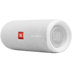 Lautsprecher Boxen JBL Flip 5, Lautsprecher (weiß, USB-C, Bluetooth, IPX7)