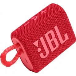 Lautsprecher Boxen JBL GO 3, Lautsprecher (rot, Bluetooth, USB-C)