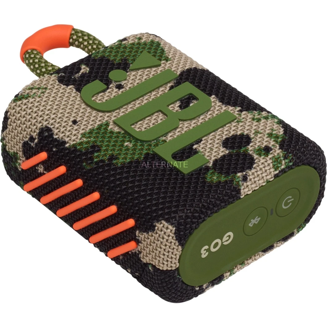 Lautsprecher Boxen JBL GO 3, Lautsprecher (tarnfarben, Bluetooth, USB-C) 5 Lautsprecher Boxen JBL GO 3, Lautsprecher (tarnfarben, Bluetooth, USB-C) – Bild 3