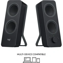 Logitech Z207, PC-Lautsprecher (schwarz, Bluetooth, Klinke) -Lautsprecher Verkäufe Logitech Z207 PC Lautsprecher@@1406007 4