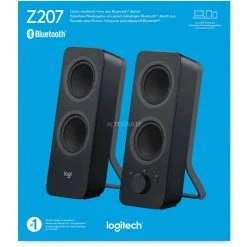 Logitech Z207, PC-Lautsprecher (schwarz, Bluetooth, Klinke) -Lautsprecher Verkäufe Logitech Z207 PC Lautsprecher@@1406007 5