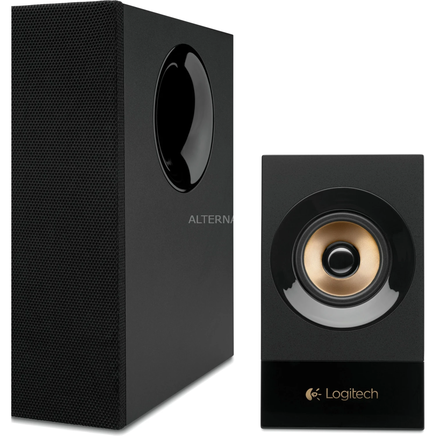 Logitech Z533 Multimedia Speaker System, PC-Lautsprecher (schwarz) 4 Logitech Z533 Multimedia Speaker System, PC-Lautsprecher (schwarz) – Bild 2