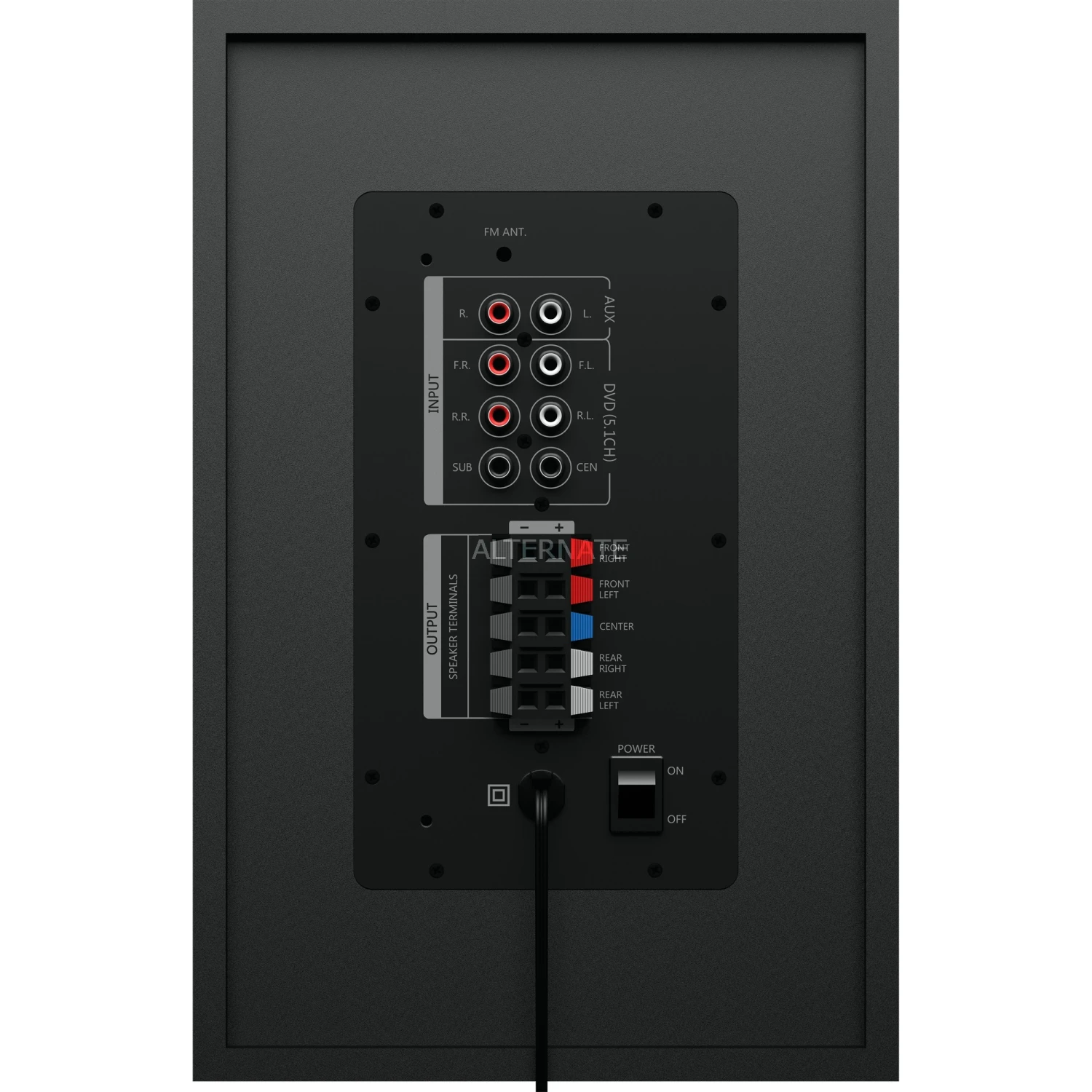 Lautsprecher Sets Logitech Z607, Lautsprecher (schwarz, Bluetooth, 160 W, Klinke, Cinch) 8 Lautsprecher Sets Logitech Z607, Lautsprecher (schwarz, Bluetooth, 160 W, Klinke, Cinch) – Bild 6