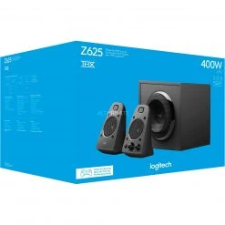 Logitech Z625 Powerful THX Sound 2.1, PC-Lautsprecher (schwarz) -Lautsprecher Verkäufe Logitech Z625 Powerful THX Sound 2 1 PC Lautsprecher@@1324424 4