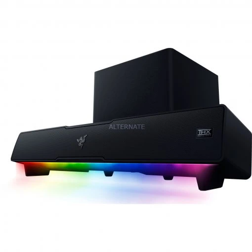 Subwoofer Razer Leviathan V2, Soundbar (schwarz, Bluetooth, USB, RGB) -Lautsprecher Verkäufe Razer Leviathan V2 Soundbar@@1838267