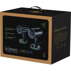 Razer Nommo Chroma, PC-Lautsprecher (schwarz, Klinke, RGB-Beleuchtung) -Lautsprecher Verkäufe Razer Nommo Chroma PC Lautsprecher@@kvzr07 5