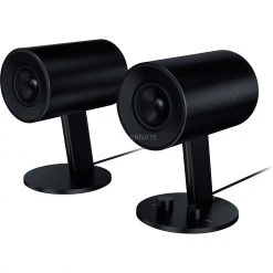 Razer Nommo, PC-Lautsprecher (schwarz, Klinke, Kopfhörer-Eingang)