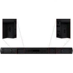 Lautsprecher Boxen SAMSUNG B-Soundbar HW-B460/ZG (schwarz, Bluetooth, Optischer Eingang) -Lautsprecher Verkäufe SAMSUNG B Soundbar HW B460 ZG@@1865174 5