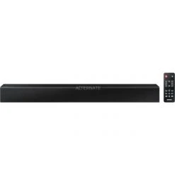 Lautsprecher Boxen SAMSUNG HW-T400, Soundbar (schwarz, Bluetooth, Klinke)