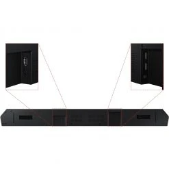 Dolby Atmos Soundbars SAMSUNG Q-Soundbar HW-Q610B (schwarz, Bluetooth, Dolby Atmos, HDMI) -Lautsprecher Verkäufe SAMSUNG Q Soundbar HW Q610B@@1865225 5