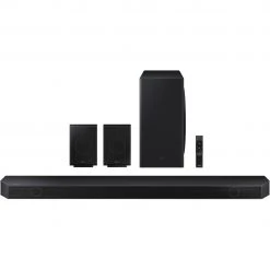 Smart Speaker SAMSUNG Q-Soundbar HW-Q935B (schwarz, WLAN, Bluetooth, Dolby Atmos)