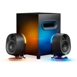 Lautsprecher Sets SteelSeries Arena 7, Lautsprecher (schwarz, 3.5 Mm Klinke, Bluetooth, Optischer Eingang)