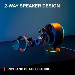 Lautsprecher Sets SteelSeries Arena 7, Lautsprecher (schwarz, 3.5 Mm Klinke, Bluetooth, Optischer Eingang) 10 Lautsprecher Sets SteelSeries Arena 7, Lautsprecher (schwarz, 3.5 Mm Klinke, Bluetooth, Optischer Eingang) -Lautsprecher Verkäufe SteelSeries Arena 7 Lautsprecher@@1842156 2